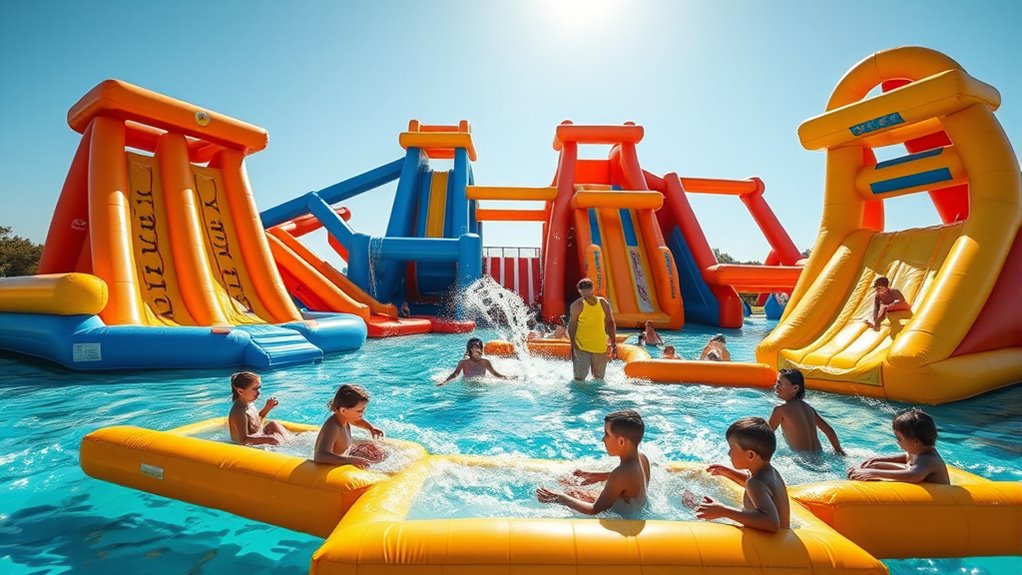 top inflatable water parks