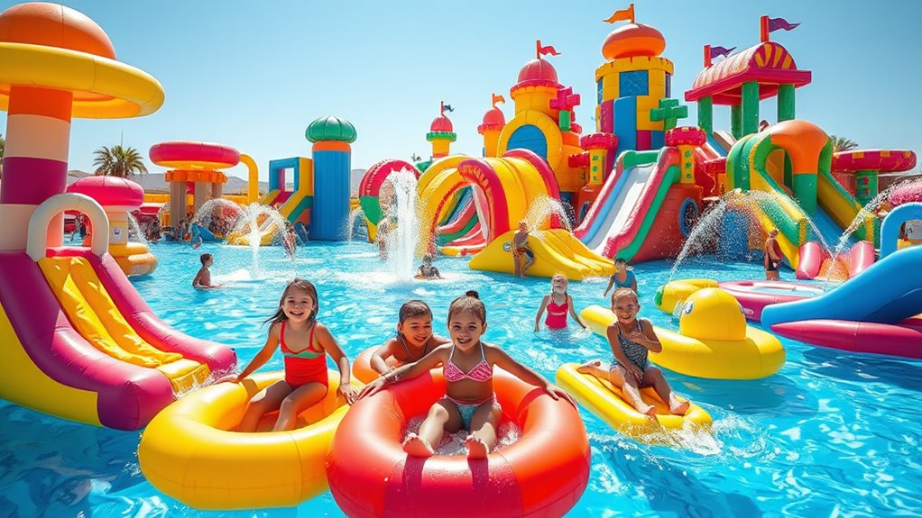 top inflatable water parks