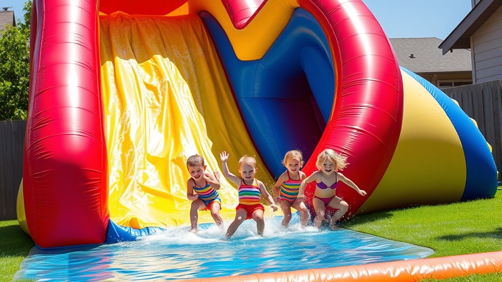 top inflatable water slides