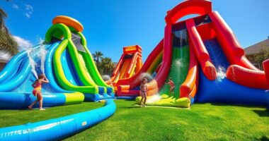 top inflatable water slides
