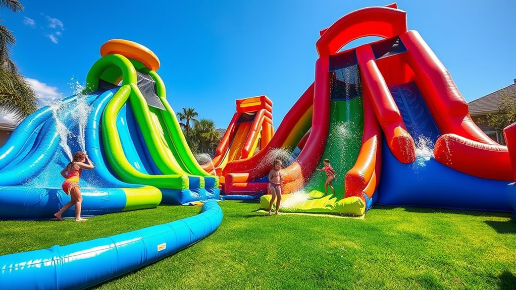 top inflatable water slides