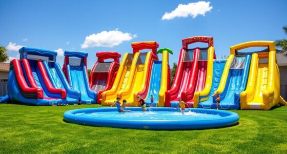 top inflatable water slides