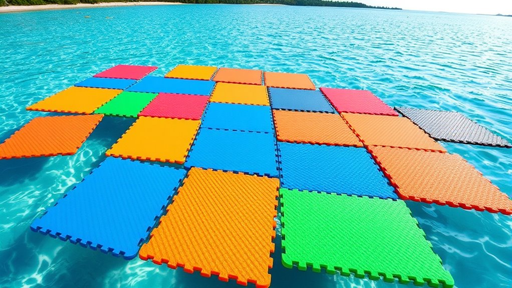 top luxury water foam mats
