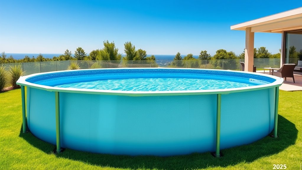 top oval pool selections