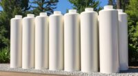 top oversized sand filter tanks