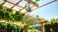 top pergola misting kits