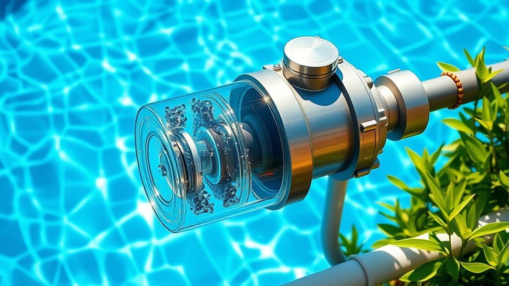 top pool prefilter separator guide