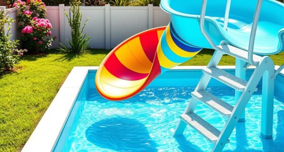 top pool slide ladder sets