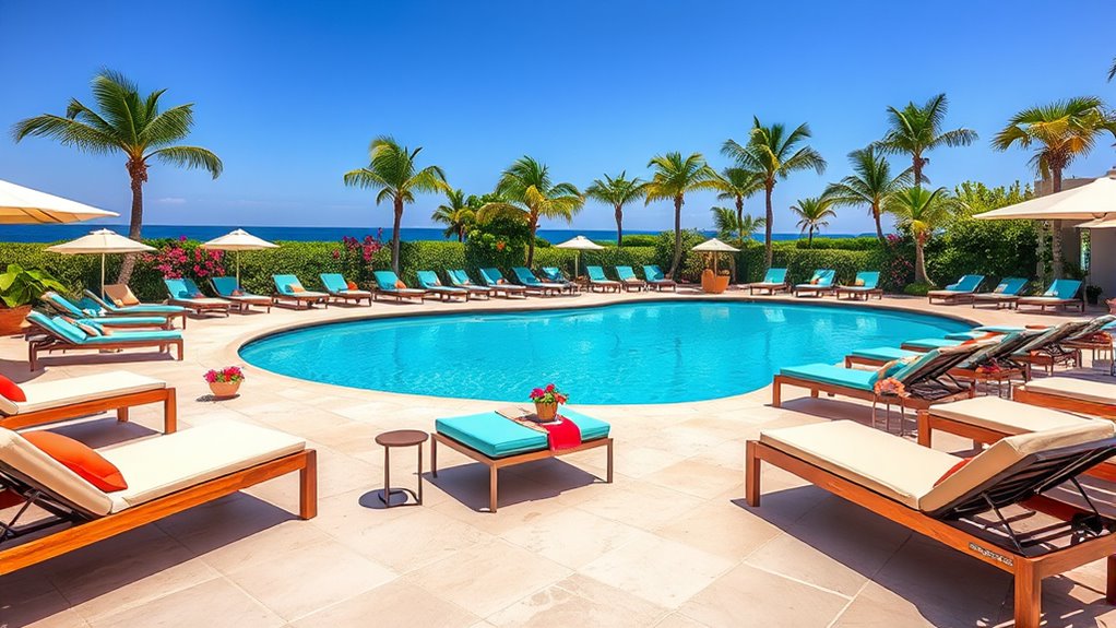 top poolside lounge sets