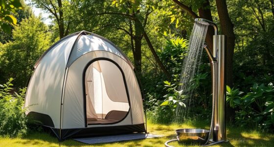 top portable solar showers