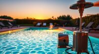 top rapid heat pool heaters