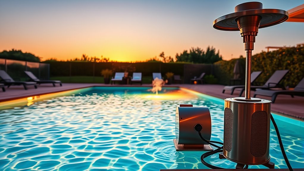 top rapid heat pool heaters