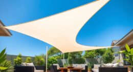 top rectangle shade sail options