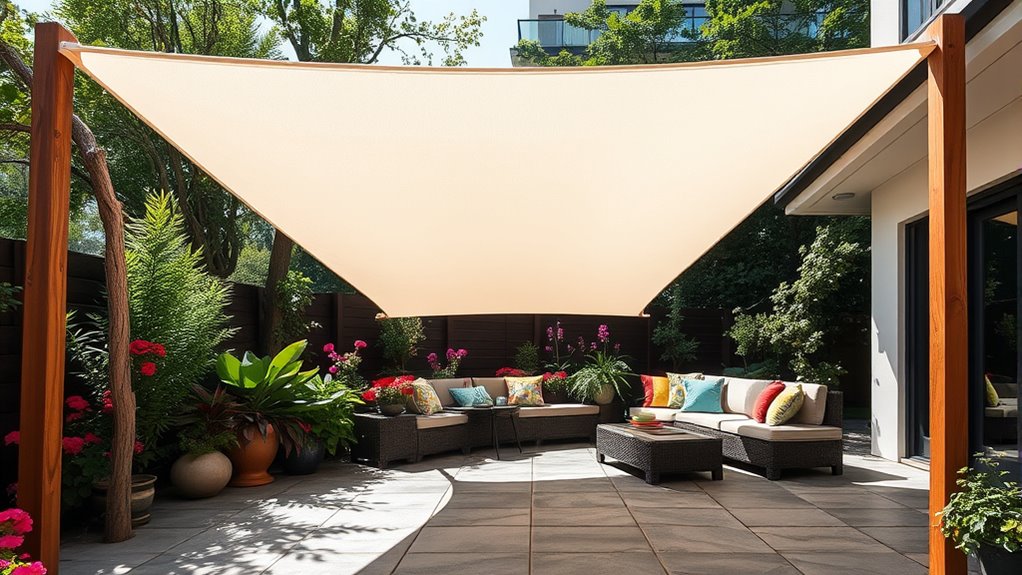top uv blocking shade sails