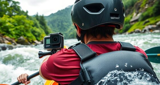 top water resistant camera mounts