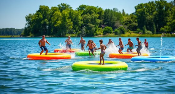 top water trampolines list