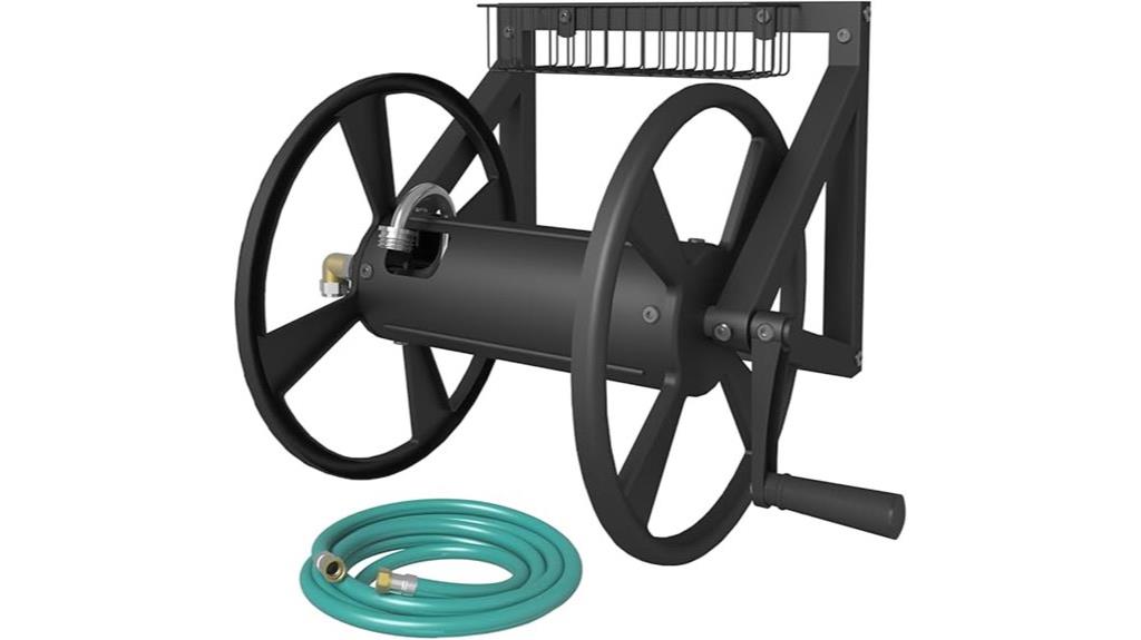 triangle wall hose reel
