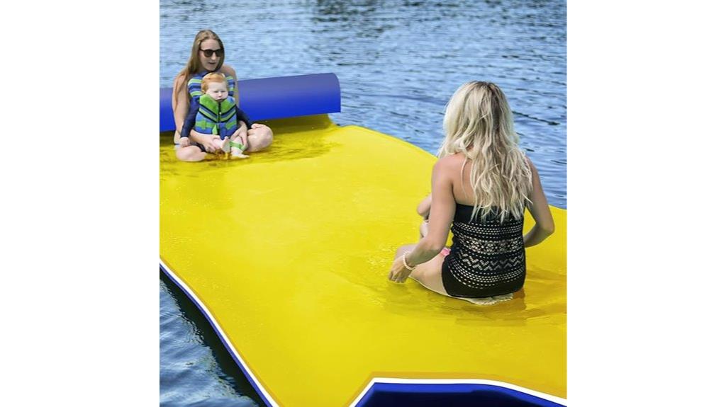 triple layer xpe foam mat