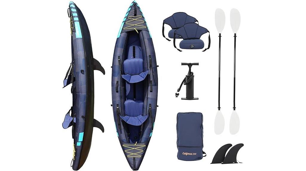 two person inflatable kayak