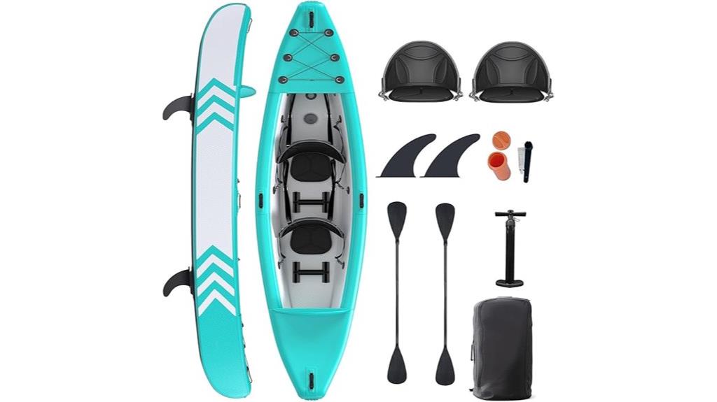 two person inflatable kayak