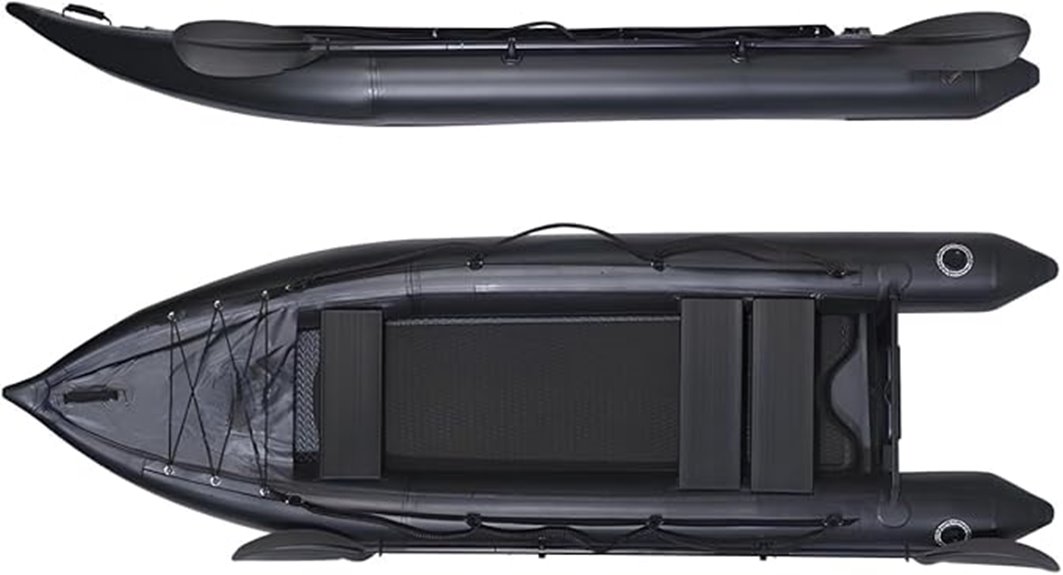 two person motorized kayak