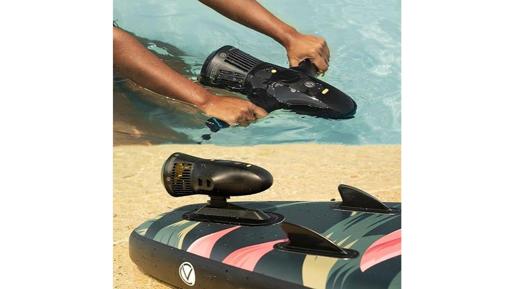 underwater scooter for paddling