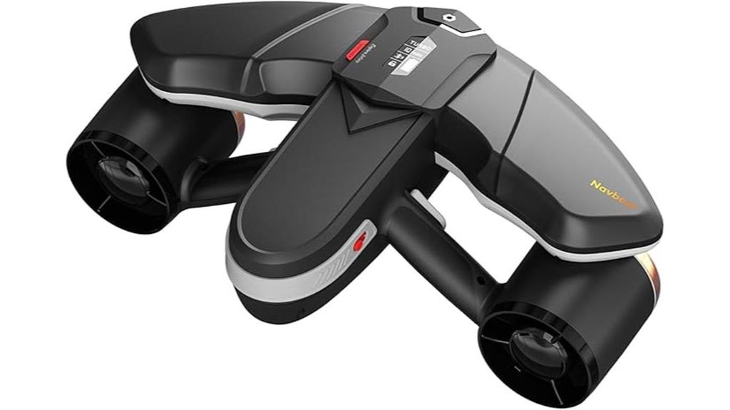 underwater scooter with camera