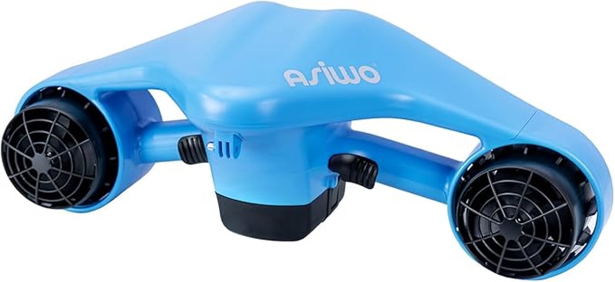 underwater scooter with camera