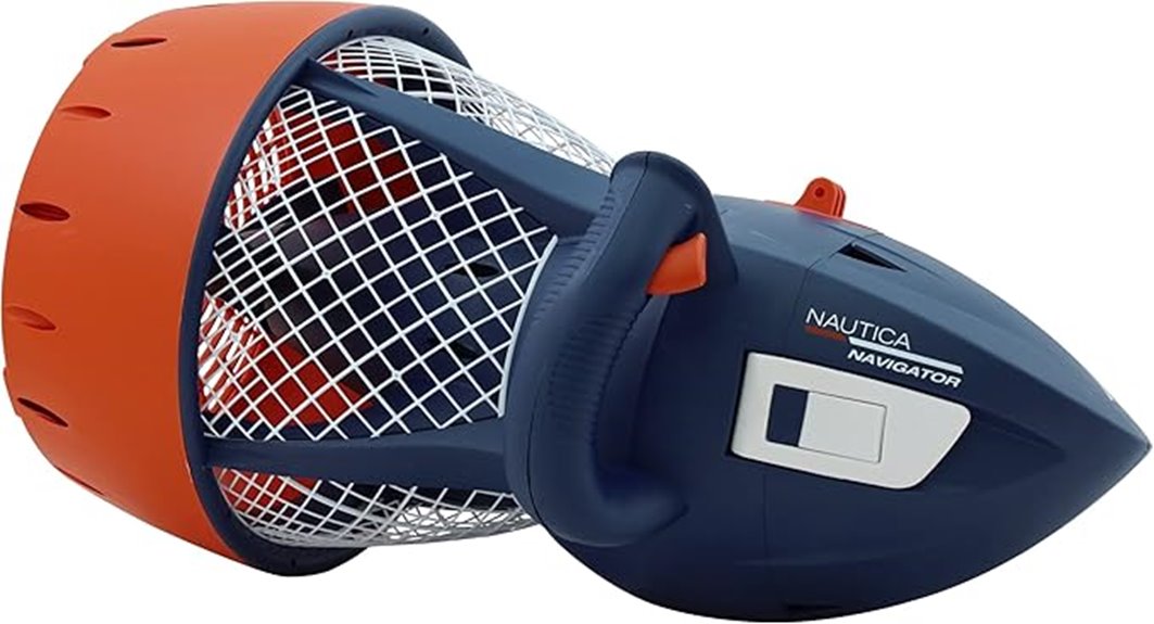 underwater seascooter navigation equipment