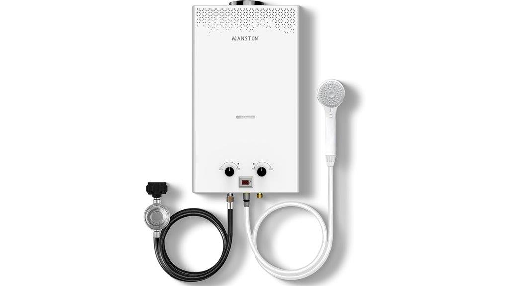 vanston propane tankless heater