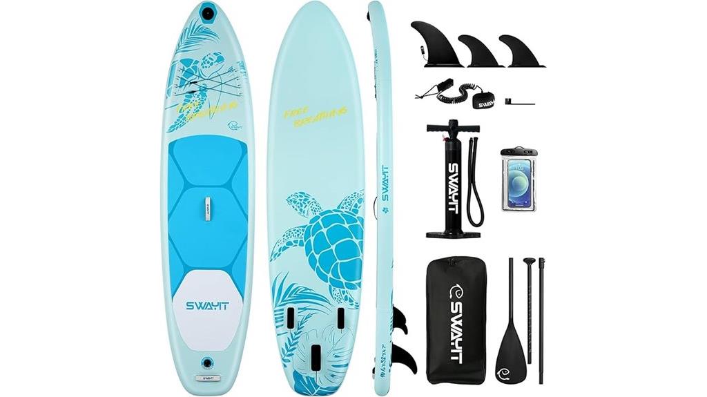 versatile inflatable paddle board