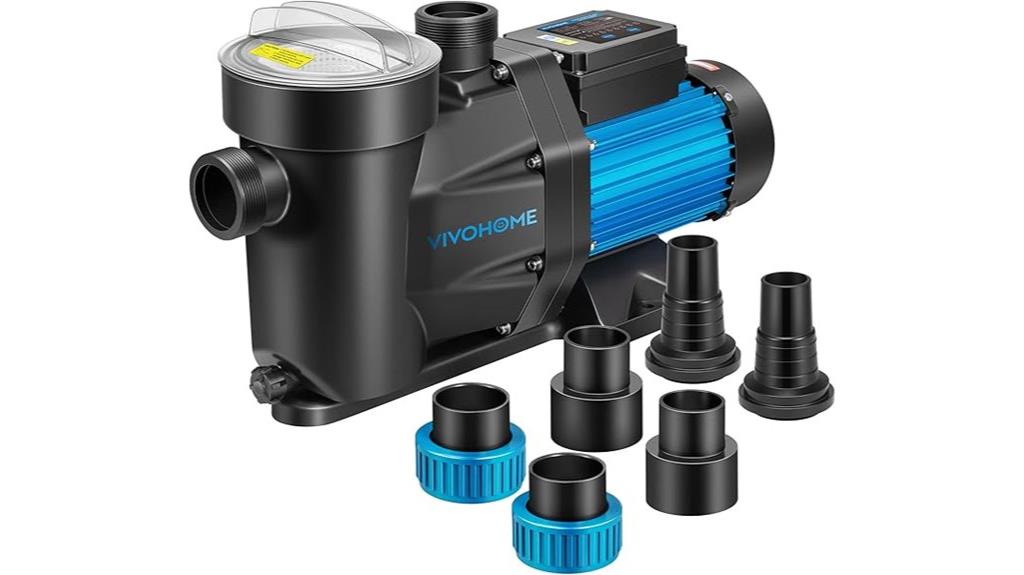 vivohome 1 5hp pool pump