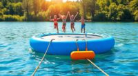 water trampoline anchor kits