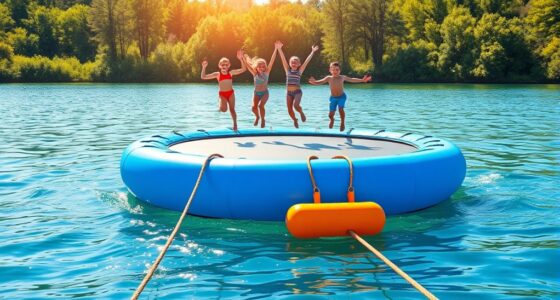 water trampoline anchor kits