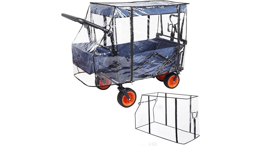 waterproof collapsible wagon cover