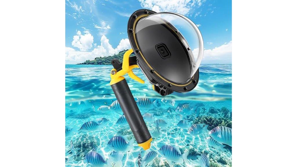 waterproof dome port housing