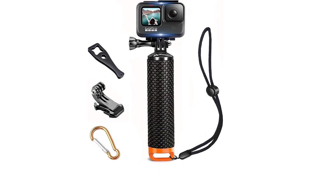 waterproof gopro monopod