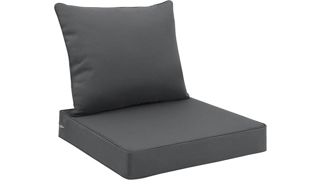 waterproof outdoor cushion set