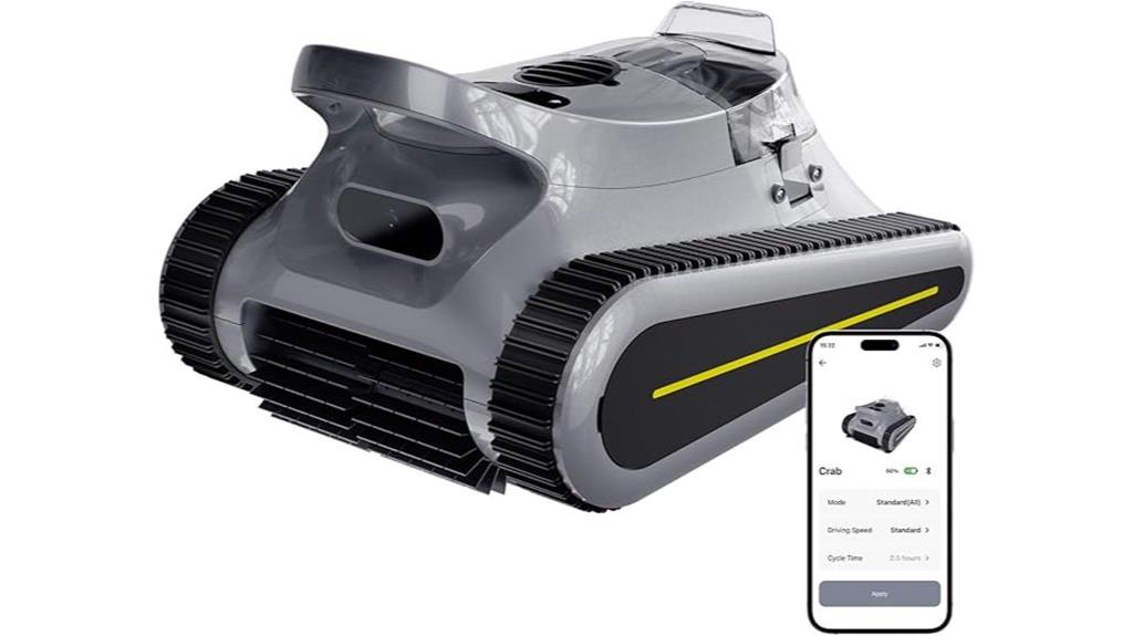 wireless pool cleaning robot