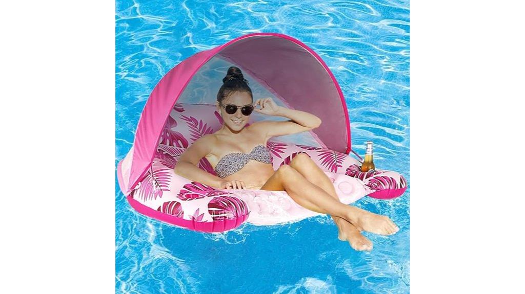 xl pool float with canopy