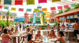 allergy friendly water park dining