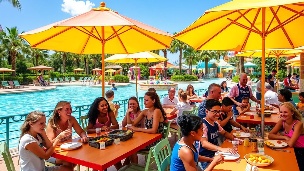 allergy safe water park dining