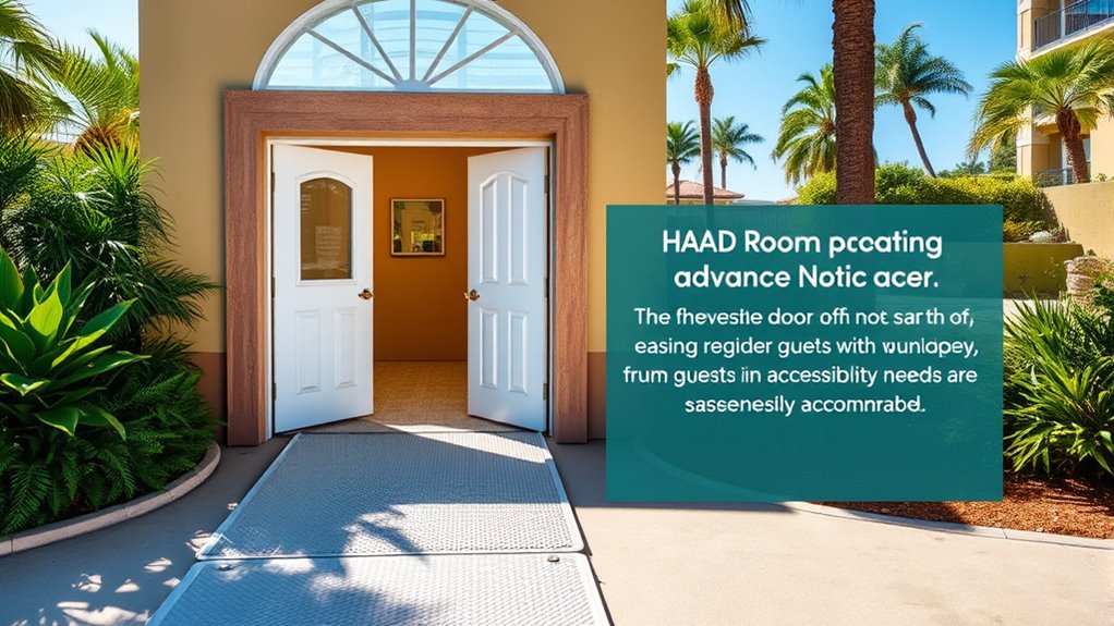 book accessible rooms early