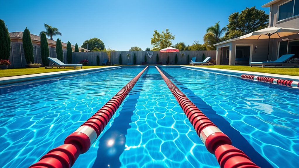 build backyard lap lanes