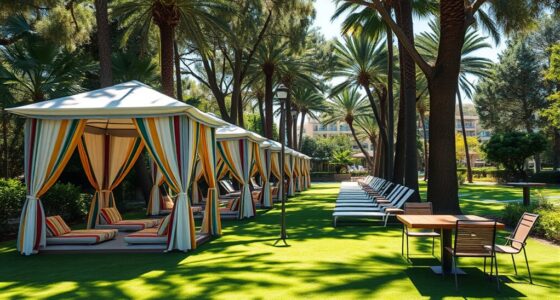 cabanas versus reserved seating