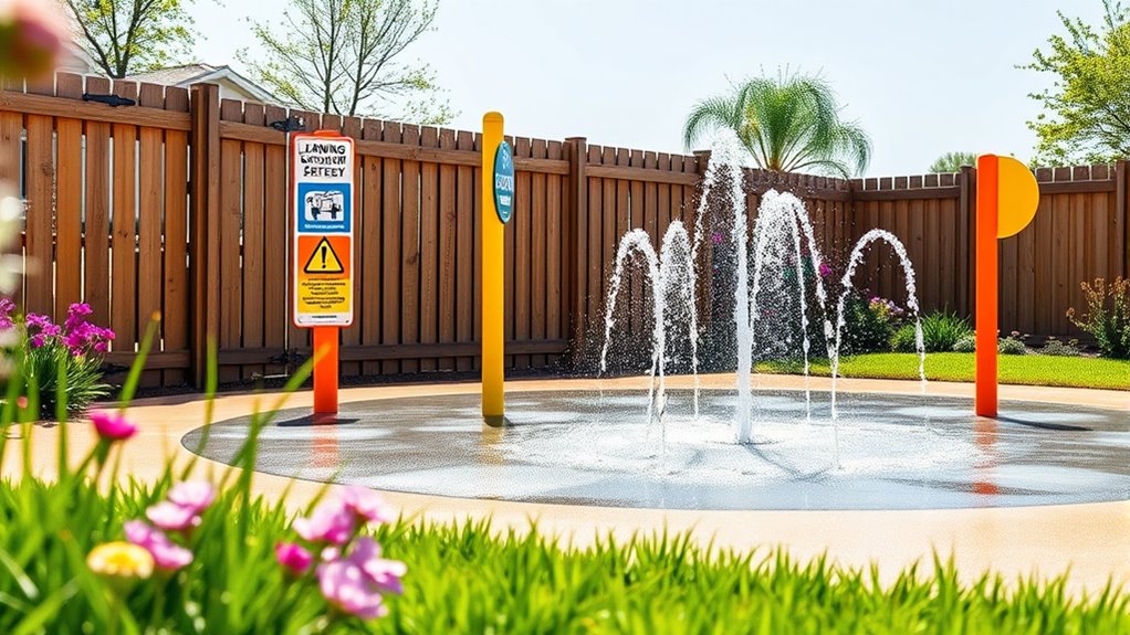 clear signs and durable surfaces