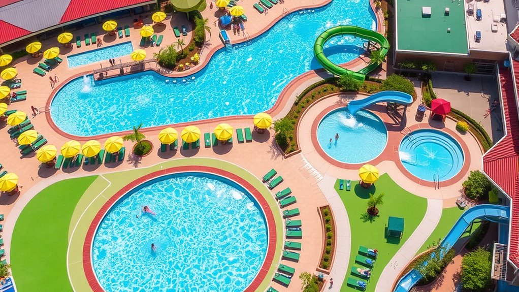 comfortable park amenities and services