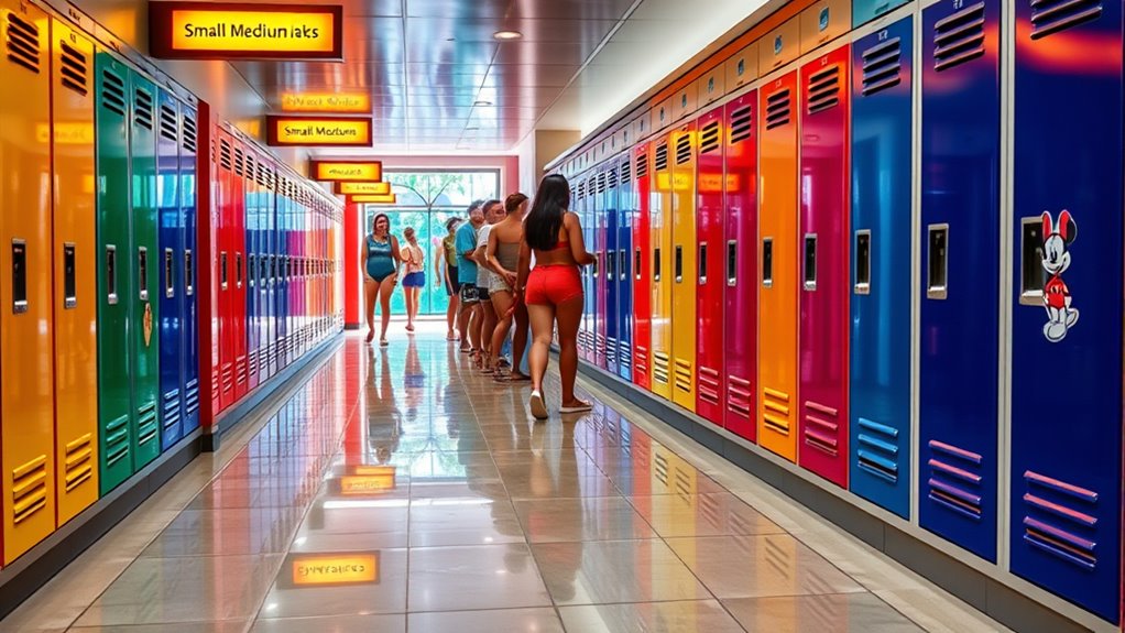 daily locker rental prices