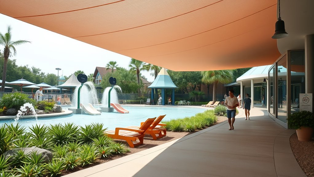 designated quiet zones and scheduled breaks