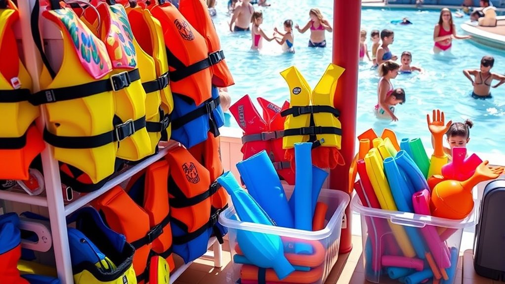 disney life jackets provided
